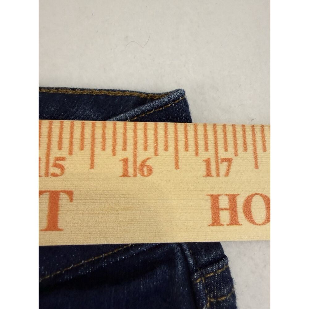 NYDJ Skinny Jeans Size 12 Dark Wash Lift Tuck Stretch Denim - Picture 4 of 7